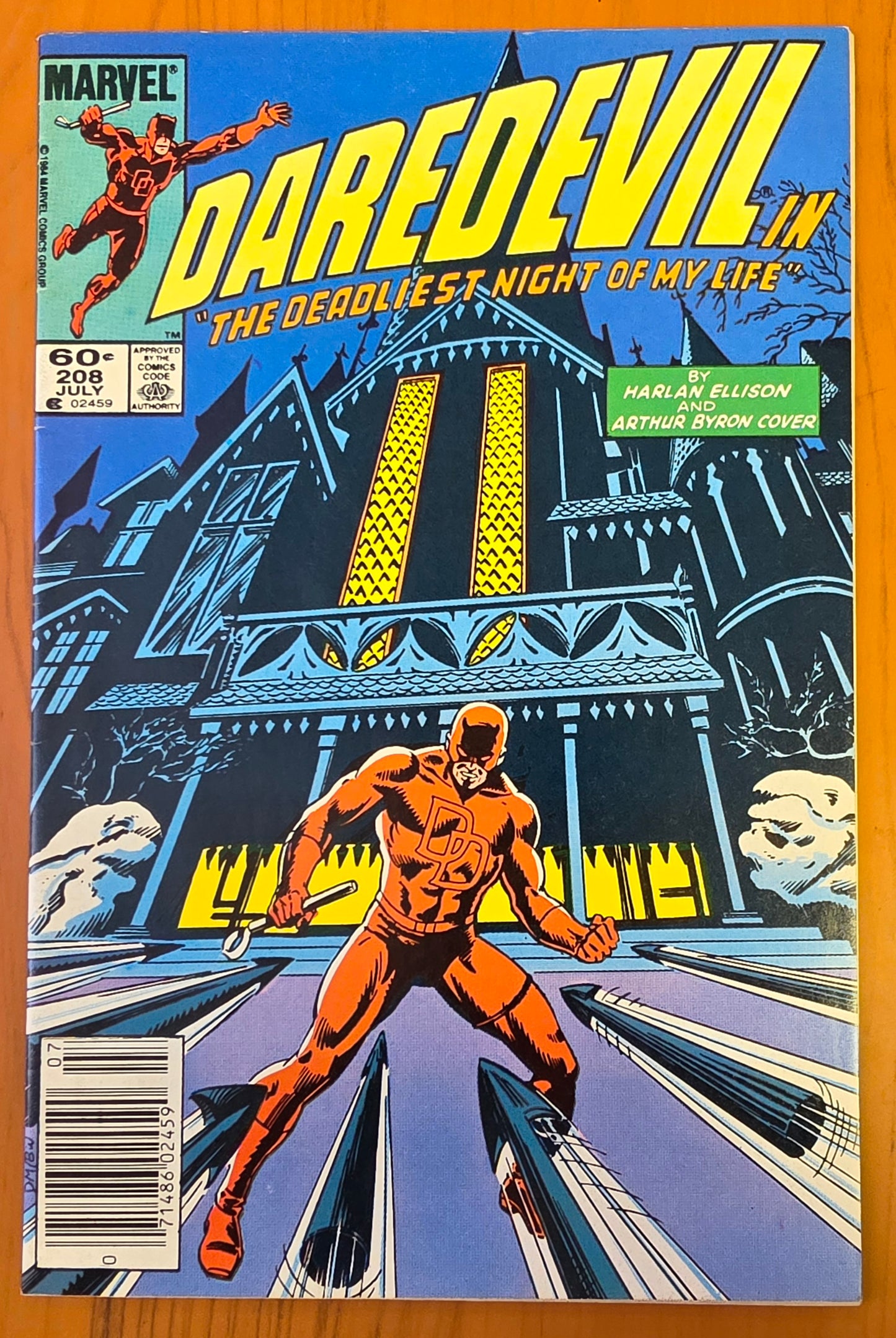 DAREDEVIL #208 1984 Daredevil MARVEL COMICS