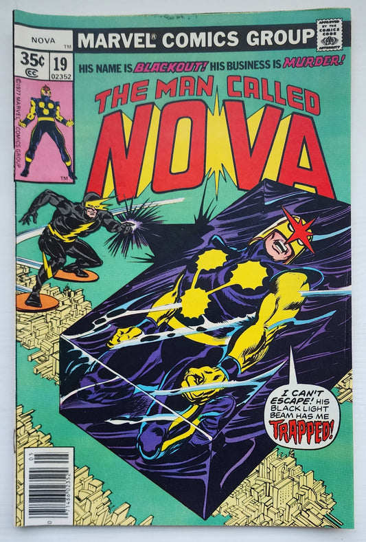 NOVA #19 NEWSSTAND 1978 Nova MARVEL COMICS