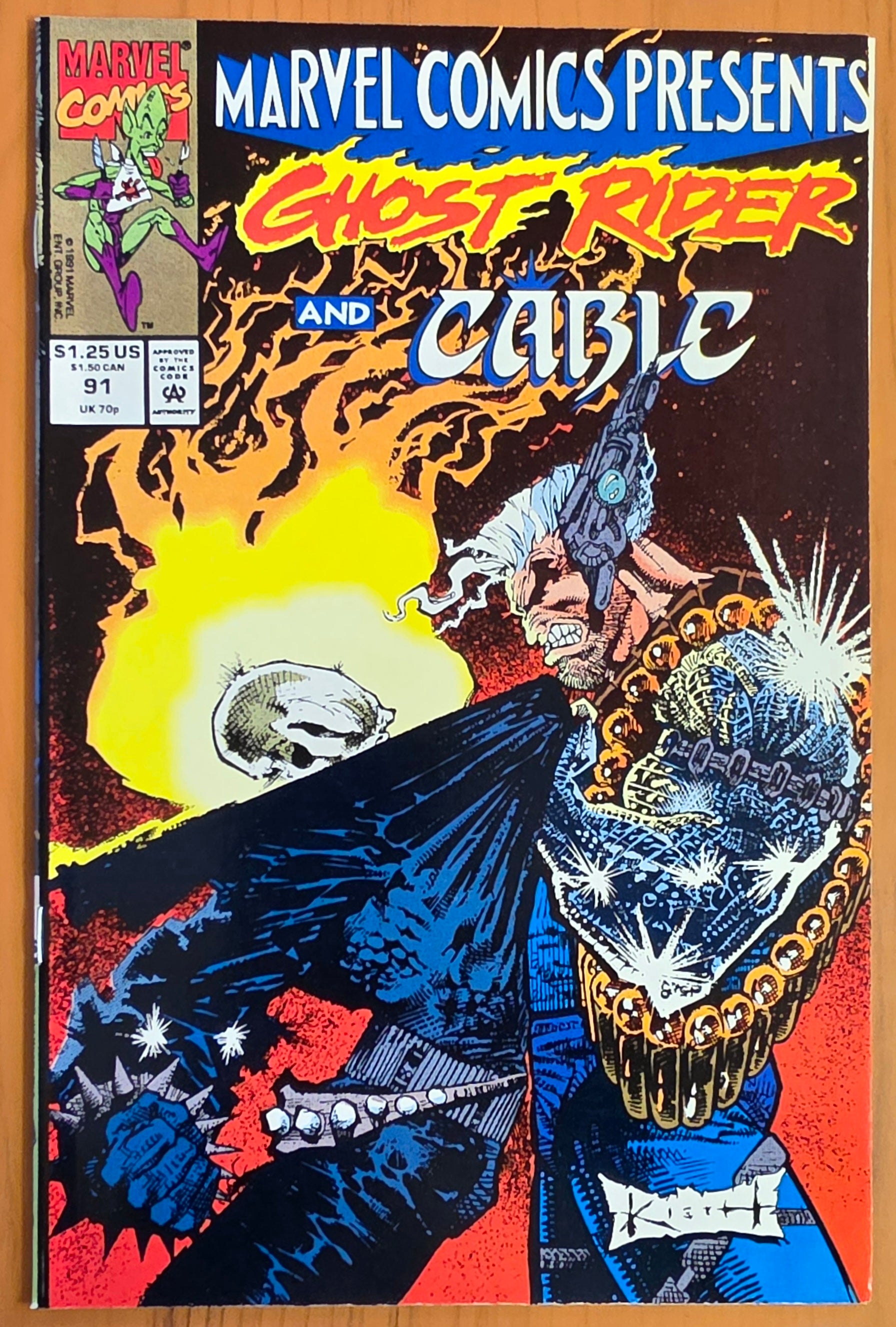MARVEL COMICS PRESENTS #91 1991 SAM KIETH [J01] Marvel Comics Presents MARVEL COMICS