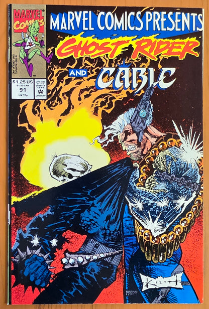 MARVEL COMICS PRESENTS #91 1991 SAM KIETH [J01] Marvel Comics Presents MARVEL COMICS