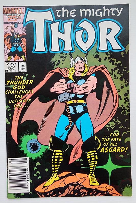 THOR #370 NEWSSTAND 1986 Thor MARVEL COMICS