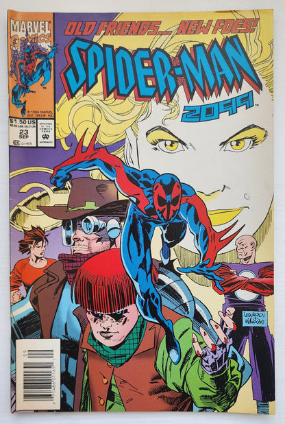SPIDER-MAN 2099 #23 NEWSSTAND 1994 Spider-Man 2099 MARVEL COMICS