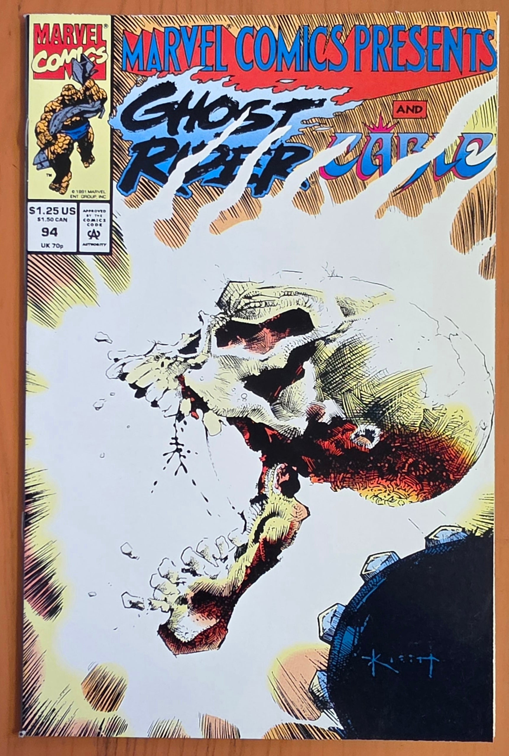 MARVEL COMICS PRESENTS #94 1992 SAM KIETH [J03] Marvel Comics Presents MARVEL COMICS