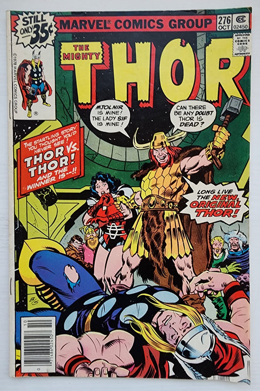 THOR #276 NEWSSTAND 1978 Thor MARVEL COMICS