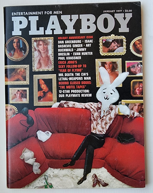 PLAYBOY MAGAZINE JANUARY 1977 Playboy PLAYBOY