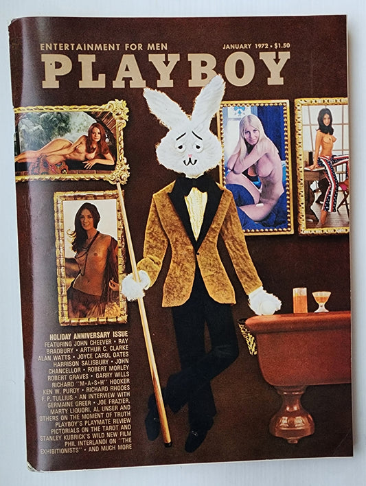 PLAYBOY MAGAZINE JANUARY 1972 Playboy PLAYBOY
