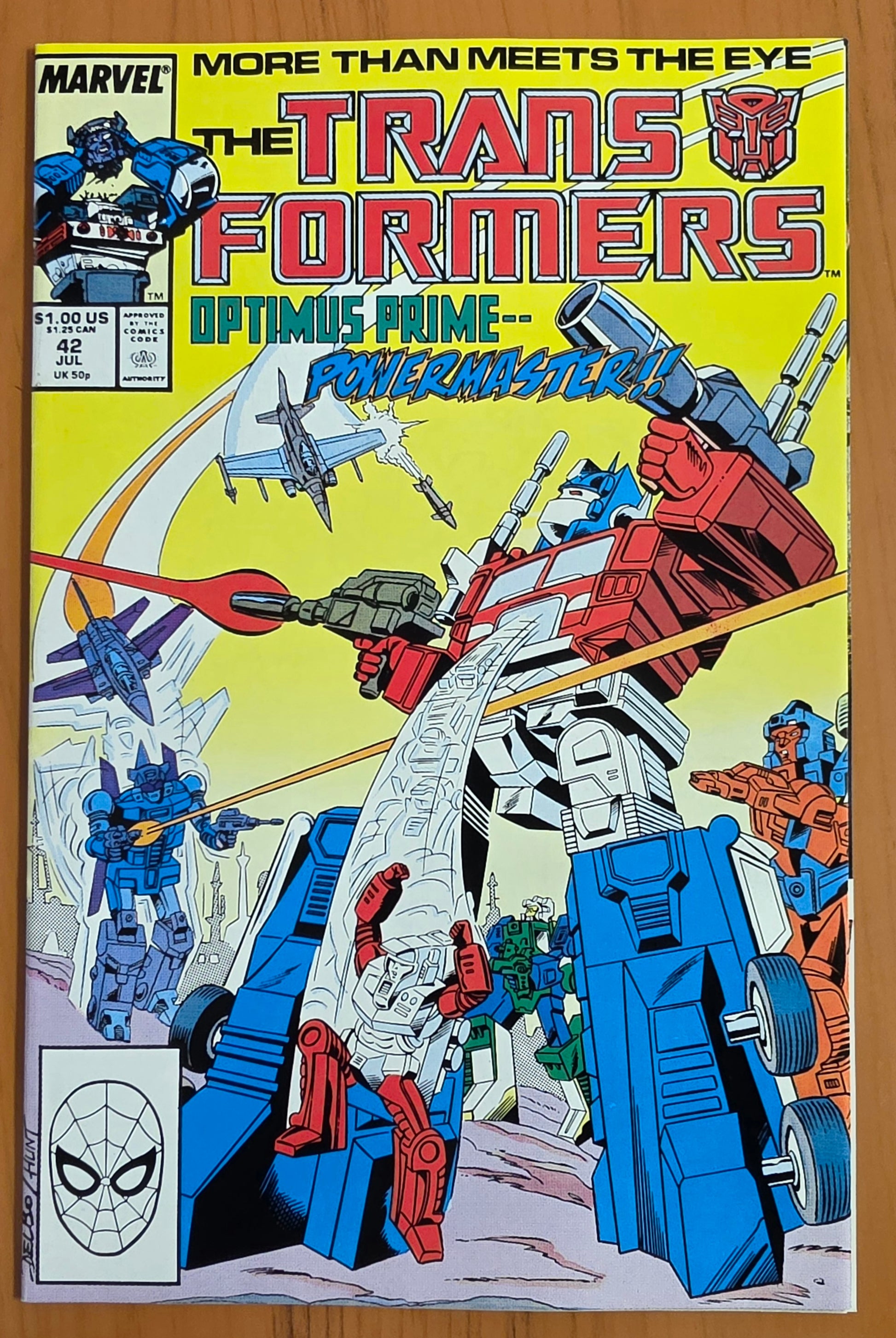 TRANSFORMERS #42 1988 Transformers MARVEL COMICS