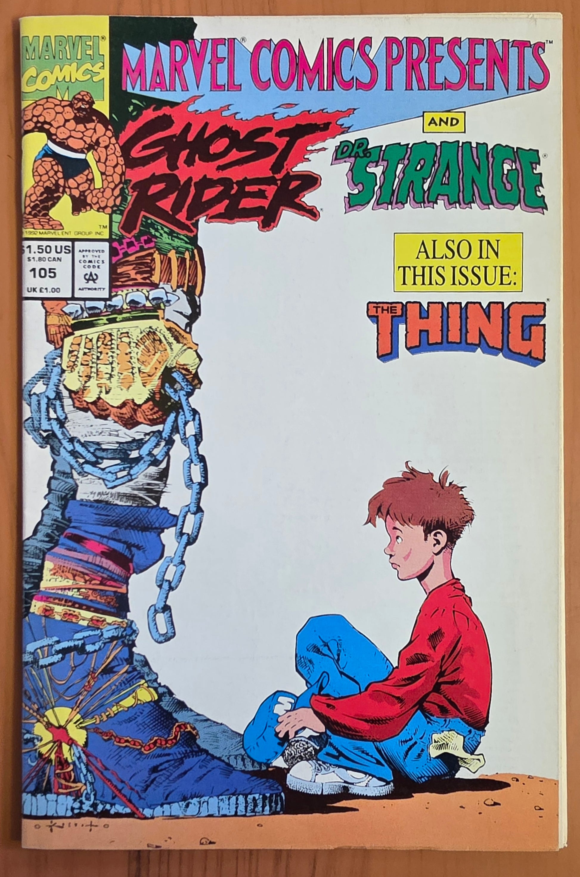 MARVEL COMICS PRESENTS #105 1992 SAM KIETH [J01] Marvel Comics Presents MARVEL COMICS