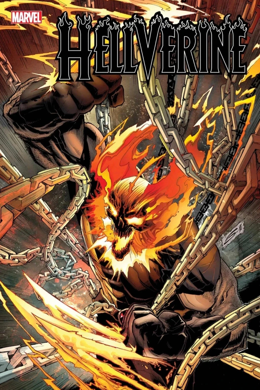 HELLVERINE #1 GERARDO SANDOVAL 1:25 VARIANT 2024 Hellverine MARVEL COMICS