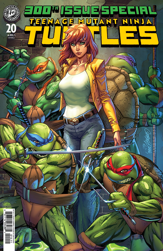 07/22/2026 TEENAGE MUTANT NINJA TURTLES #200 300TH ISSUE SPECIAL J SCOTT CAMPBELL VARIANT IDW PUBLISHING