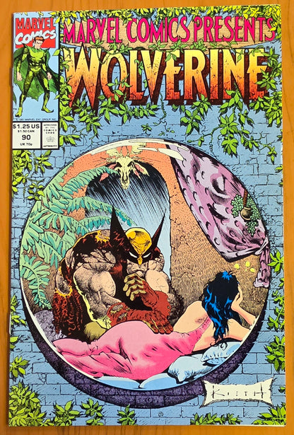 MARVEL COMICS PRESENTS #90 1991 SAM KIETH [J03] Marvel Comics Presents MARVEL COMICS