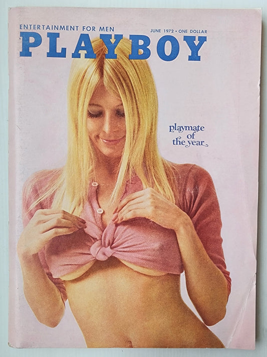 PLAYBOY MAGAZINE JUNE 1972 Playboy PLAYBOY