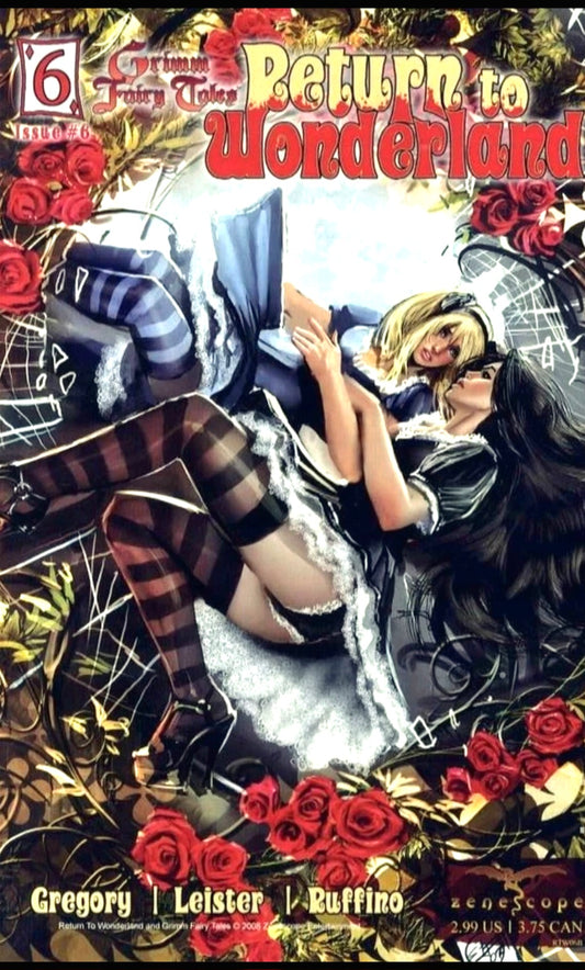 GFT RETURN TO WONDERLAND #6 2008 Grimm Fairy Tales ZENESCOPE ENTERTAINMENT INC