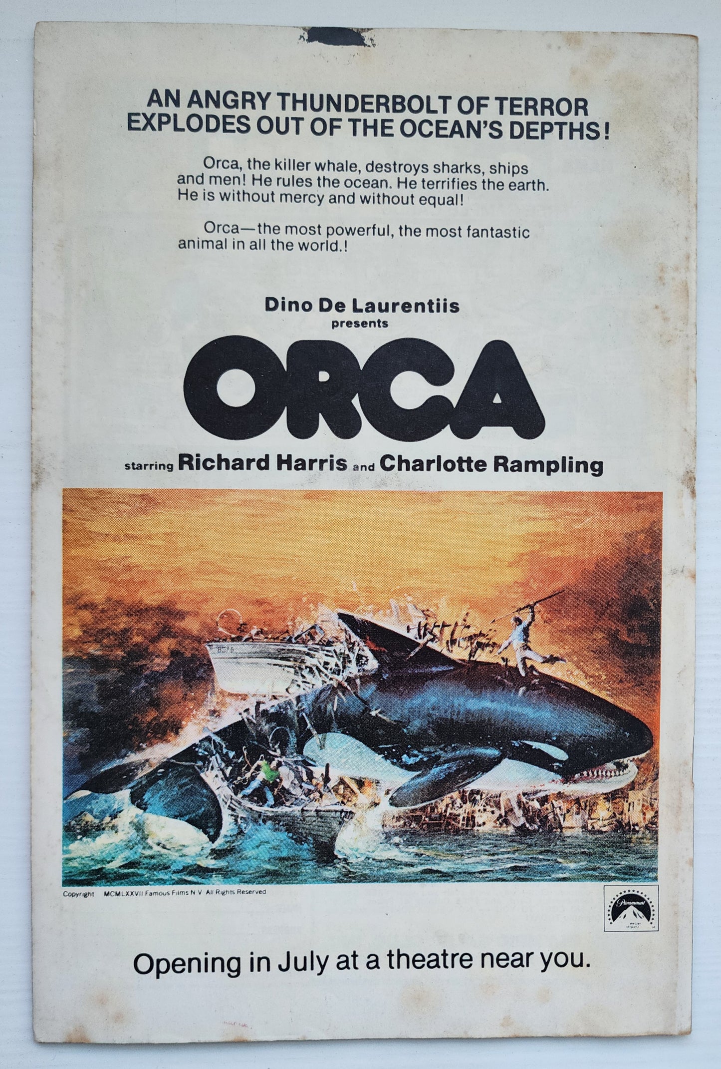 CAPTAIN MARVEL #52 NEWSSTAND 1977 Captain Marvel MARVEL COMICS