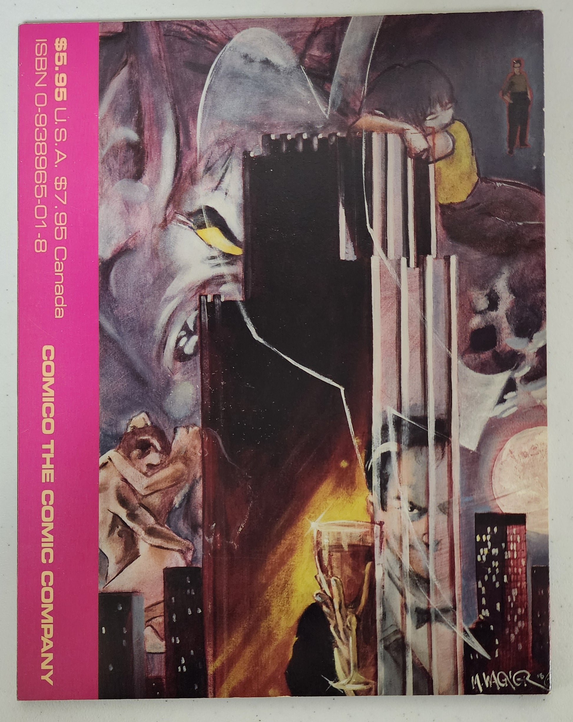 GRENDEL DEVIL BY DEED MAGAZINE SIZE 1986 COMICO