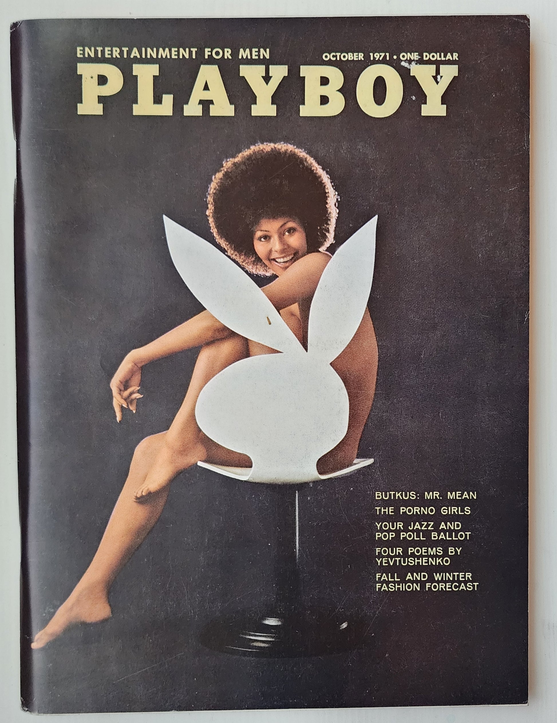 PLAYBOY MAGAZINE OCTOBER 1971 Playboy PLAYBOY