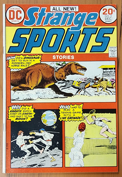 STRANGE SPORTS #2 1973 Strange Sports DC COMICS