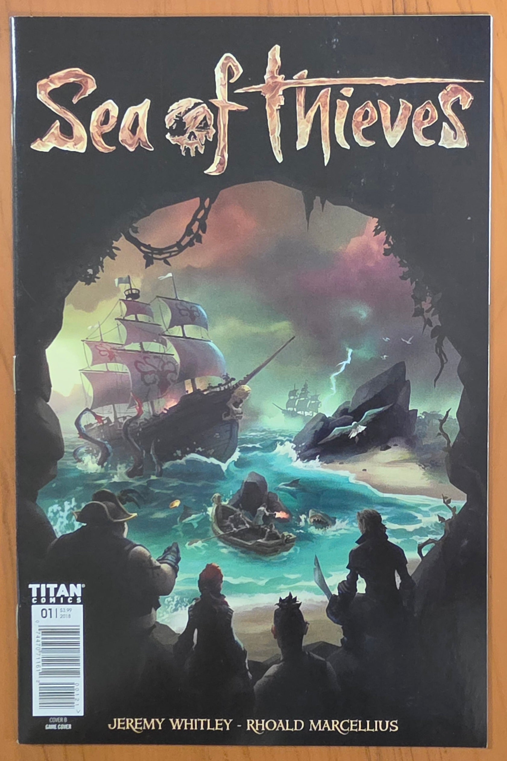 SEA OF THIEVES #1 GAME VARIANT 2018 [J03] TITAN COMICS