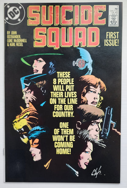 SUICIDE SQUAD #1 1987 (1ST APP ONSLAUGHT & NIGHTSHADE) [P01] Suicide Squad DC COMICS