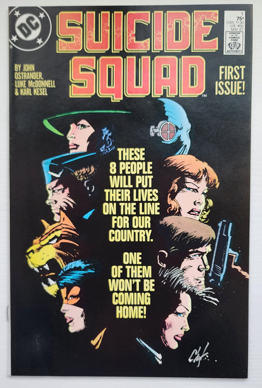 SUICIDE SQUAD #1 1987 (1ST APP ONSLAUGHT & NIGHTSHADE) [P01] Suicide Squad DC COMICS