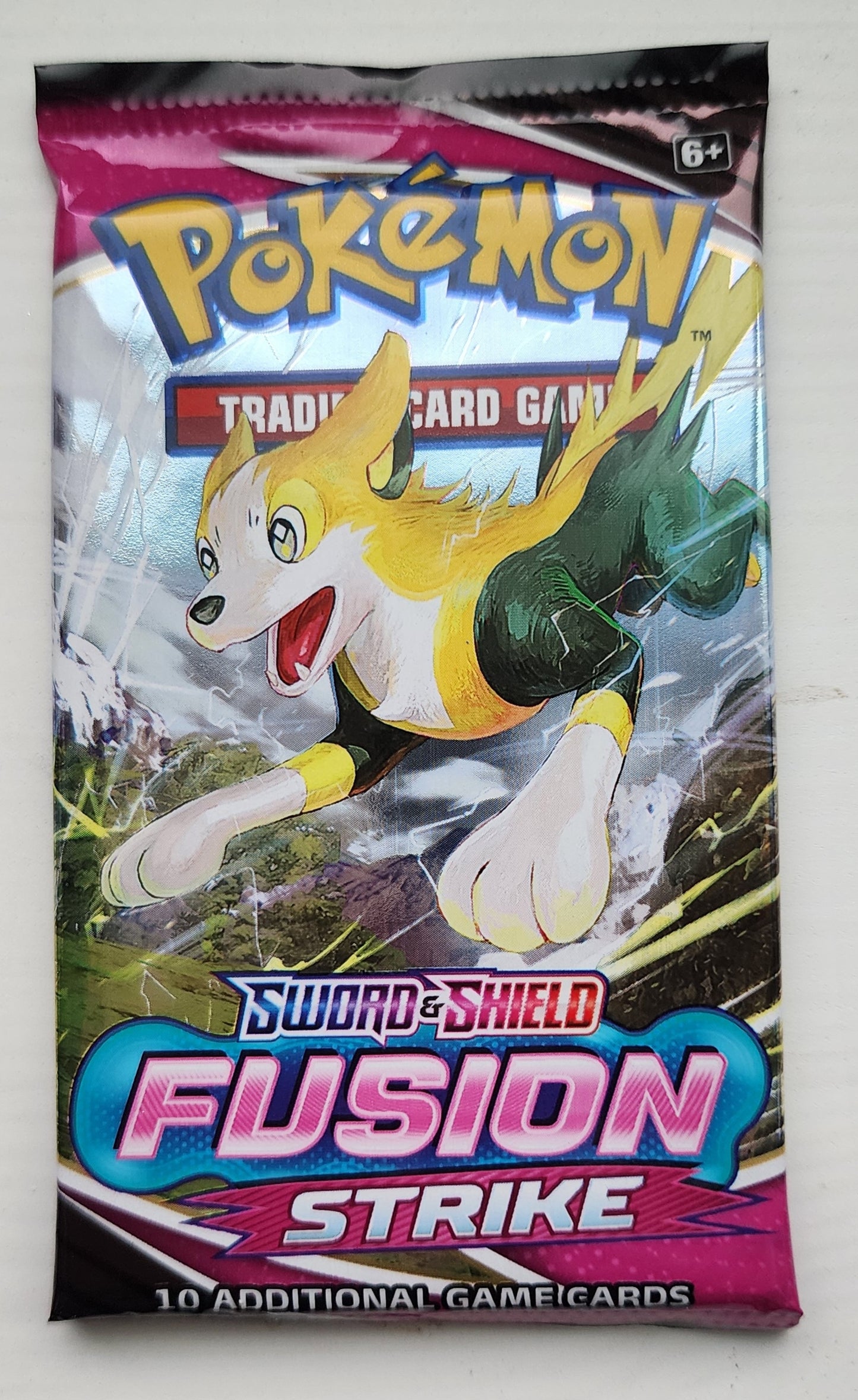 POKEMON TCG SWORD & SHIELD FUSION STRIKE BOOSTER FACTORY SEALED PACK 2022 CARDS POKEMON