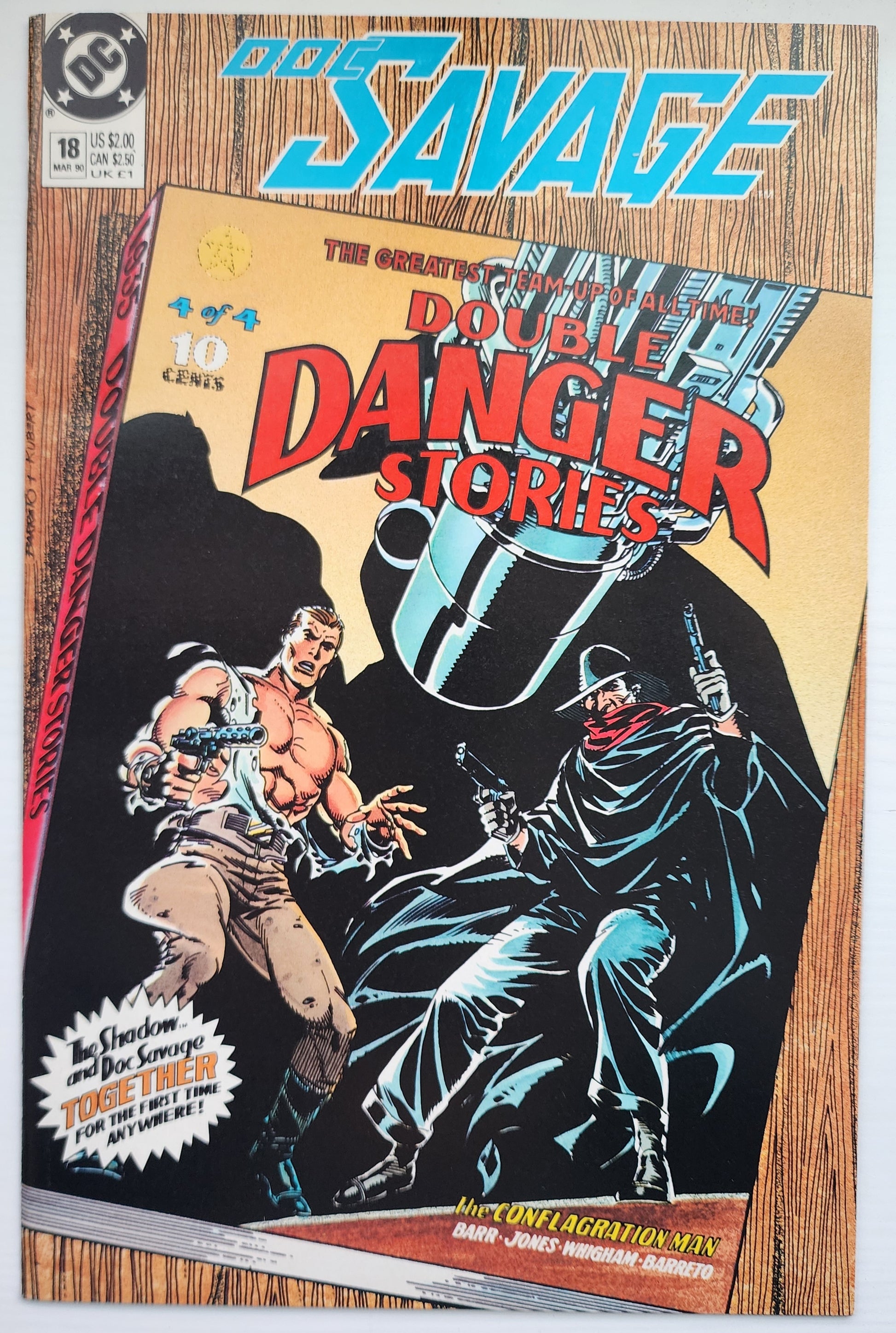 DOC SAVAGE #18 1990 Doc Savage DC COMICS