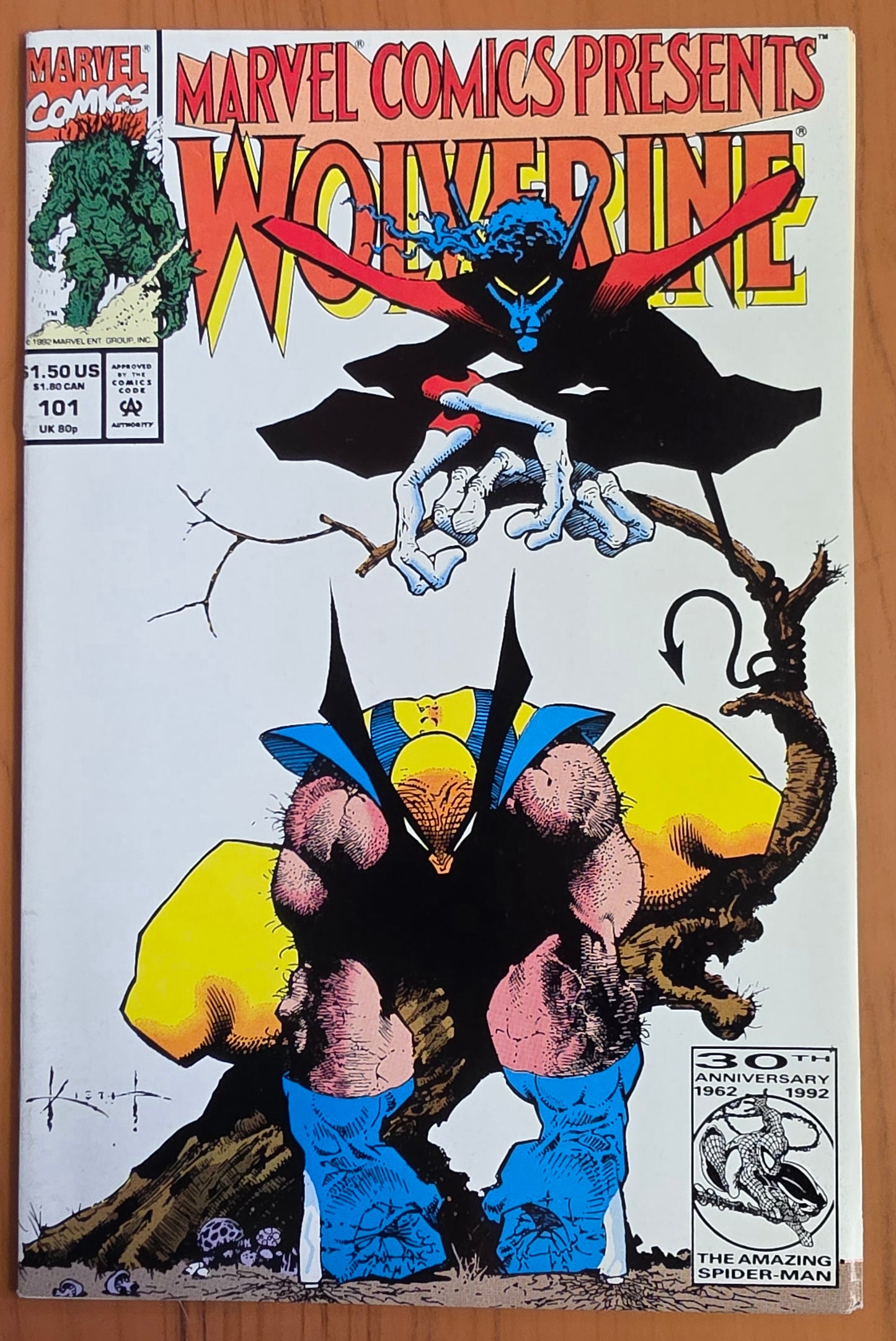 MARVEL COMICS PRESENTS #101 1992 SAM KIETH [J02] Marvel Comics Presents MARVEL COMICS