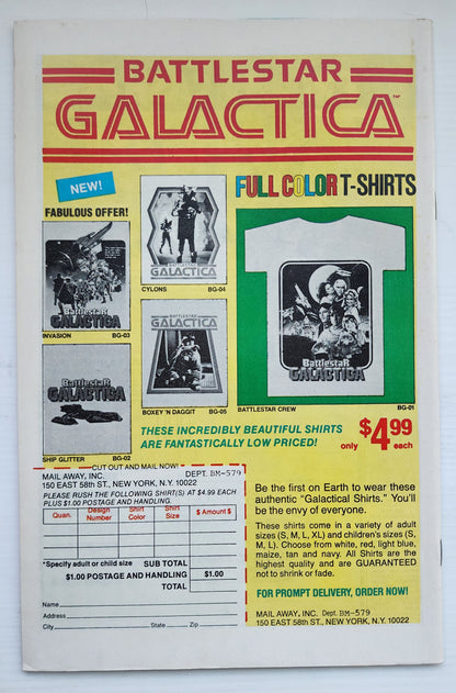 CAPTAIN MARVEL #62 NEWSSTAND 1980 Captain Marvel MARVEL COMICS