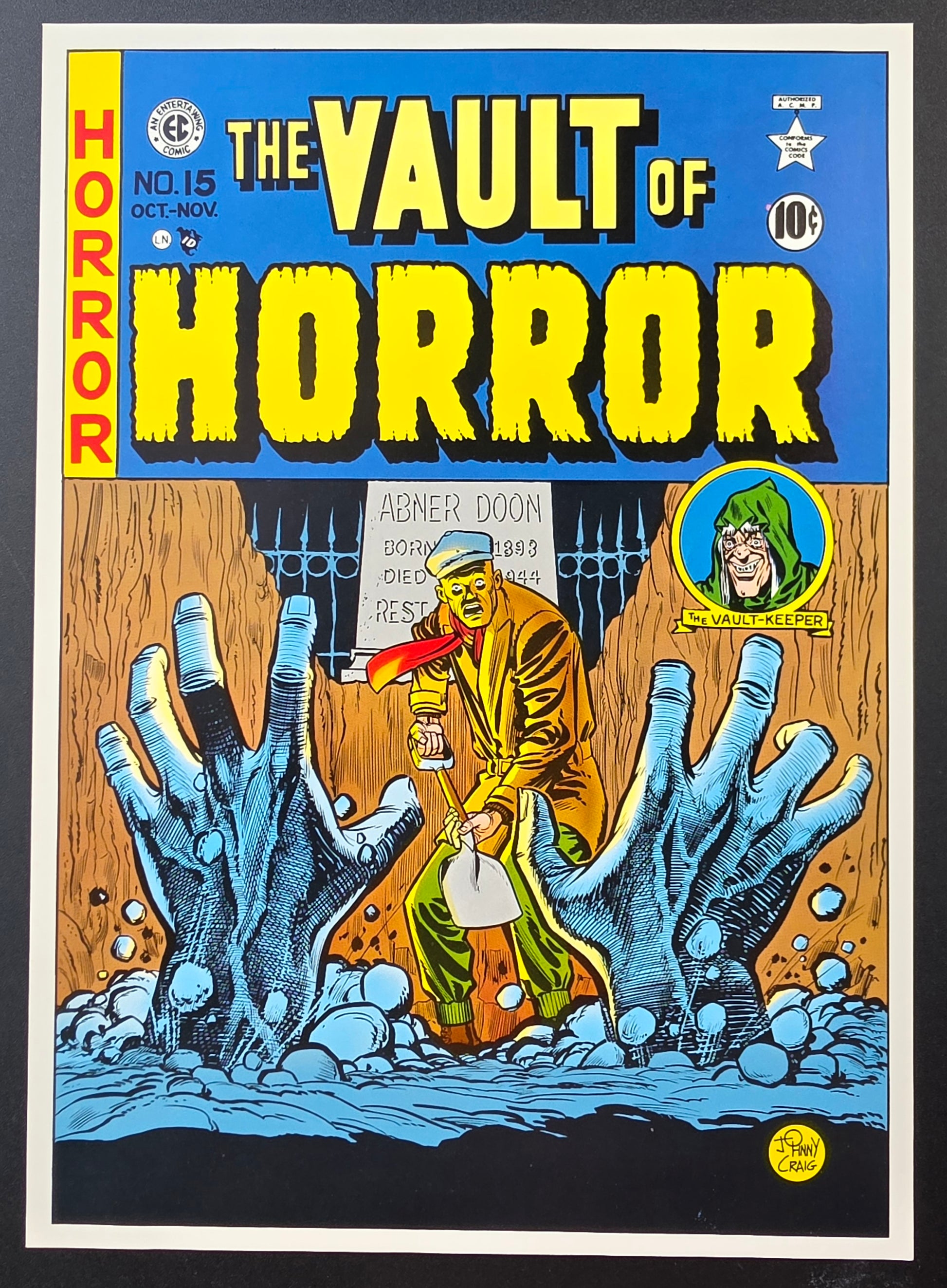 EC COMICS VAULT OF HORROR #15 PRINT EC Comics EC Comics