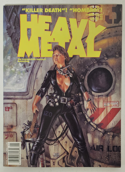 HEAVY METAL VOL 17 #6 MAGAZINE JANUARY 1994 HEAVY METAL MAGAZINE