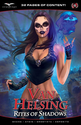 VAN HELSING RITES OF SHADOWS ONESHOT CVR C MEGURO 2022 comic book ZENESCOPE ENTERTAINMENT INC
