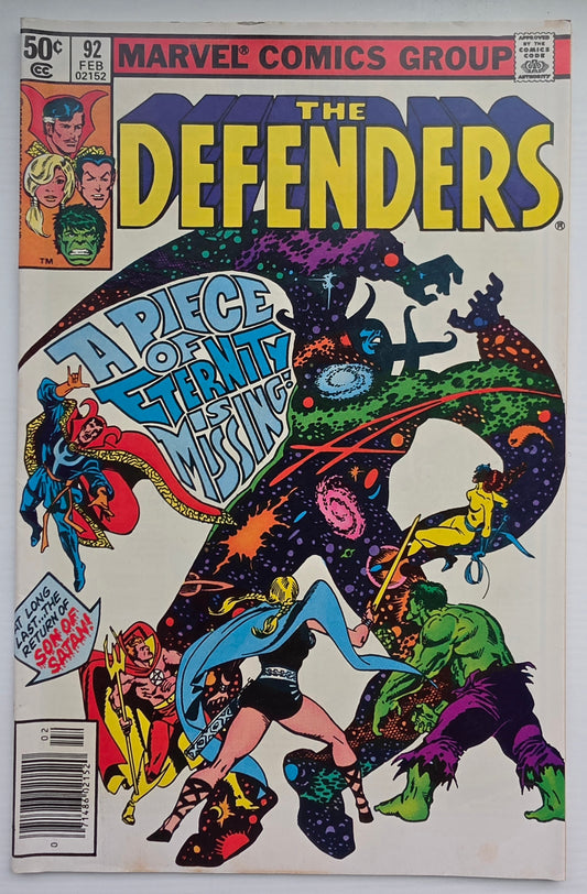 DEFENDERS #92 1981 NEWSSTAND