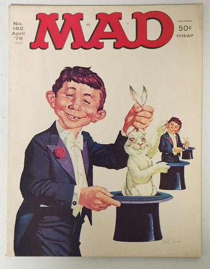 MAD MAGAZINE #182 1976 Mad Magazine MAD