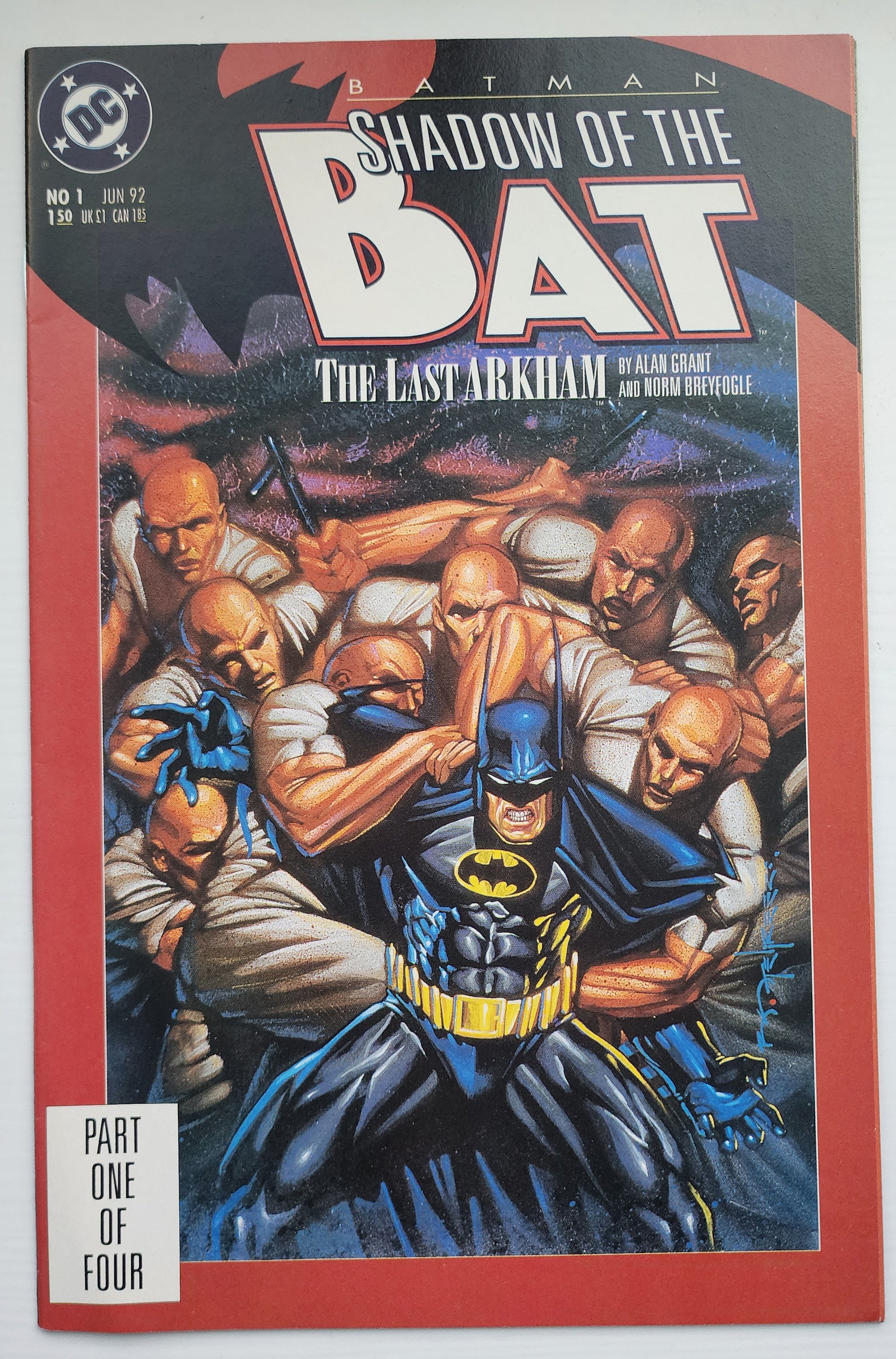 BATMAN SHADOW OF THE BAT #1 1992 Batman DC COMICS