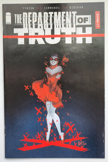 DEPARTMENT OF TRUTH #1 MIRKA ANDOLFO 1:50 VARIANT 2020 [P02] Department of Truth IMAGE COMICS