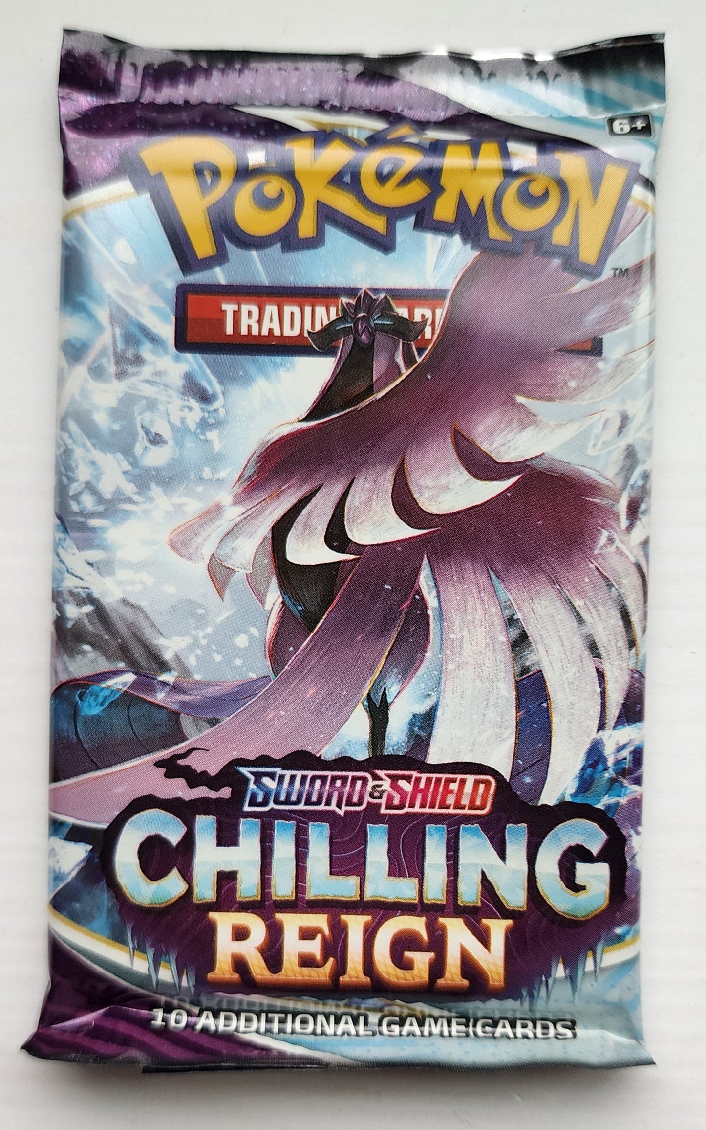 POKEMON TCG SWORD & SHIELD CHILLING REIGN BOOSTER FACTORY SEALED PACK 2022 CARDS POKEMON