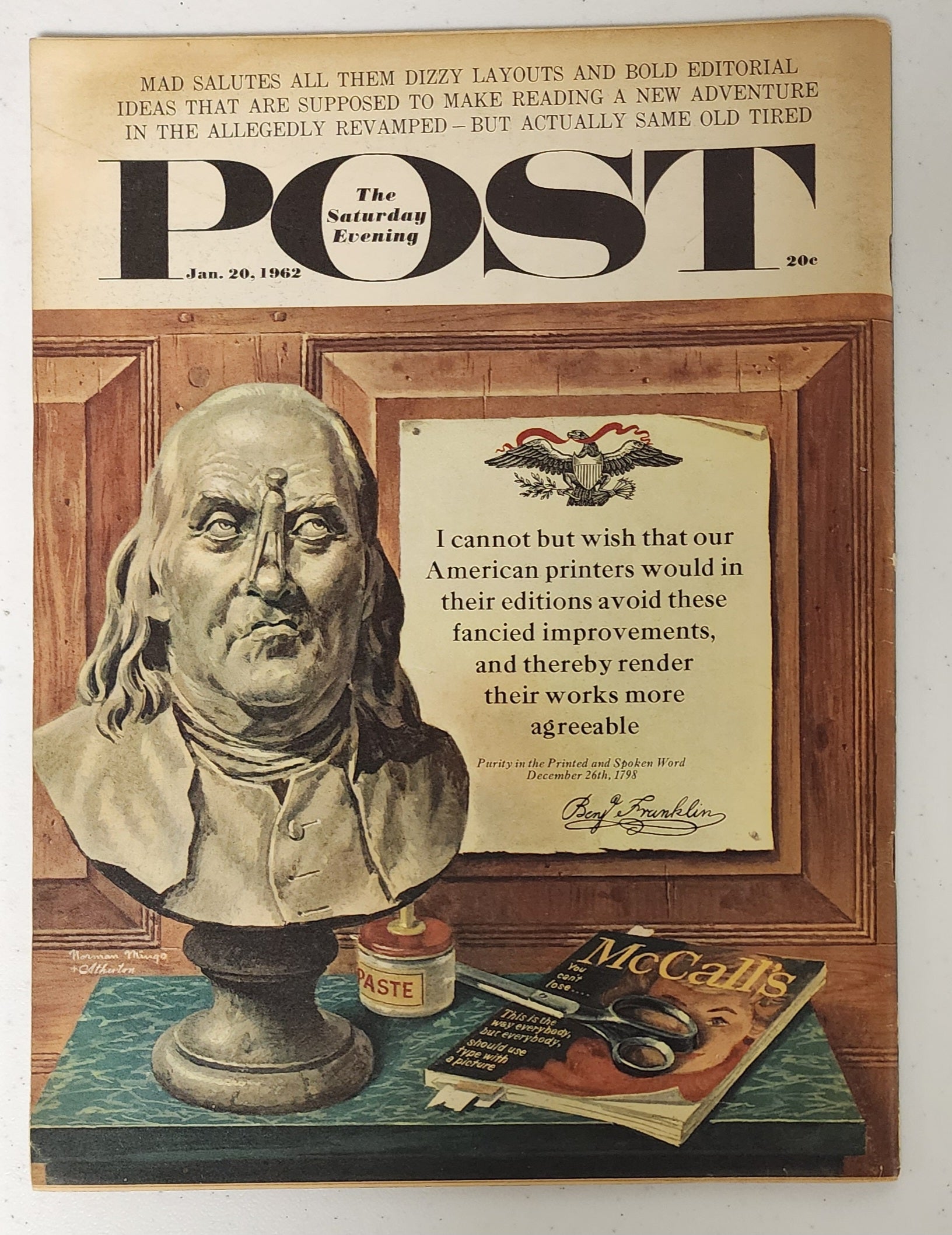 MAD MAGAZINE #69 1962 Mad Magazine MAD