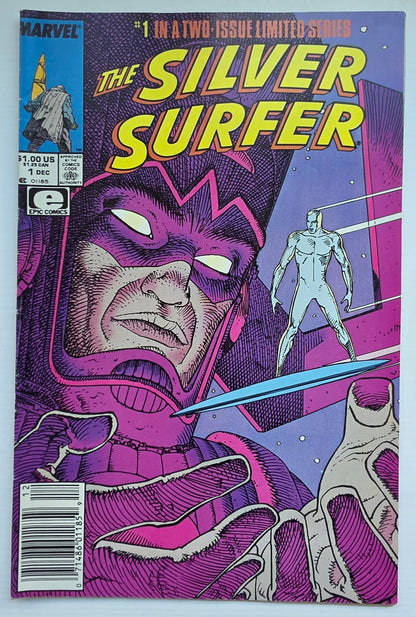 SILVER SURFER #1 1988 NEWSSTAND Silver Surfer MARVEL COMICS