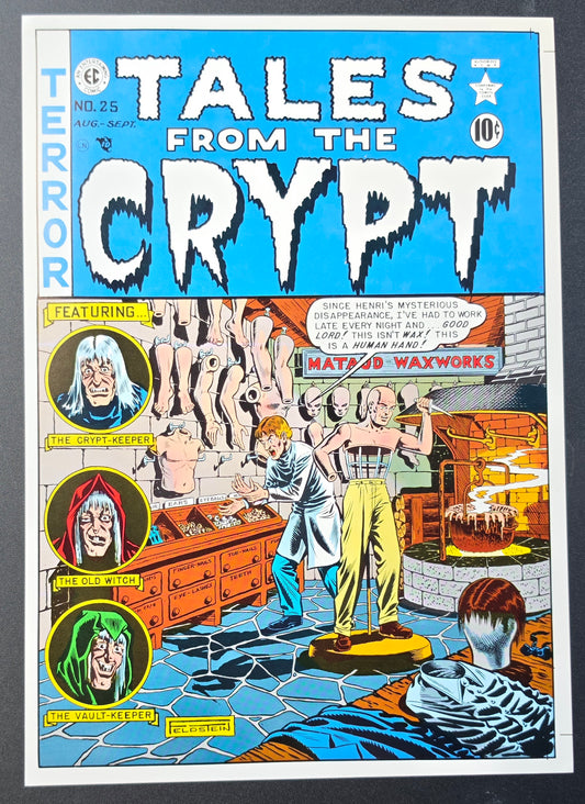 EC COMICS TALES FROM THE CRYPT #25 1979 POSTER PRINT 13"x9" EC Comics EC Comics