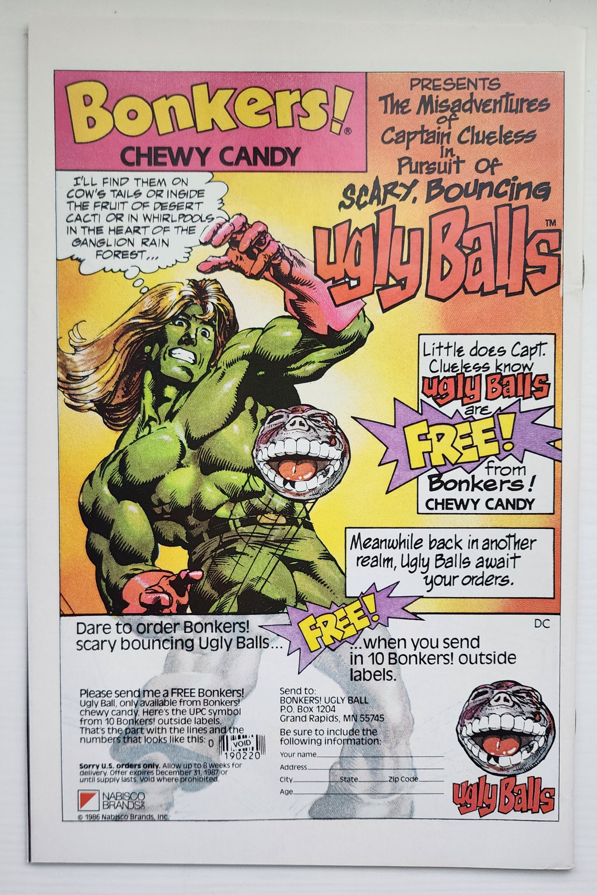 SUICIDE SQUAD #1 1987 (1ST APP ONSLAUGHT & NIGHTSHADE) [P01] Suicide Squad DC COMICS