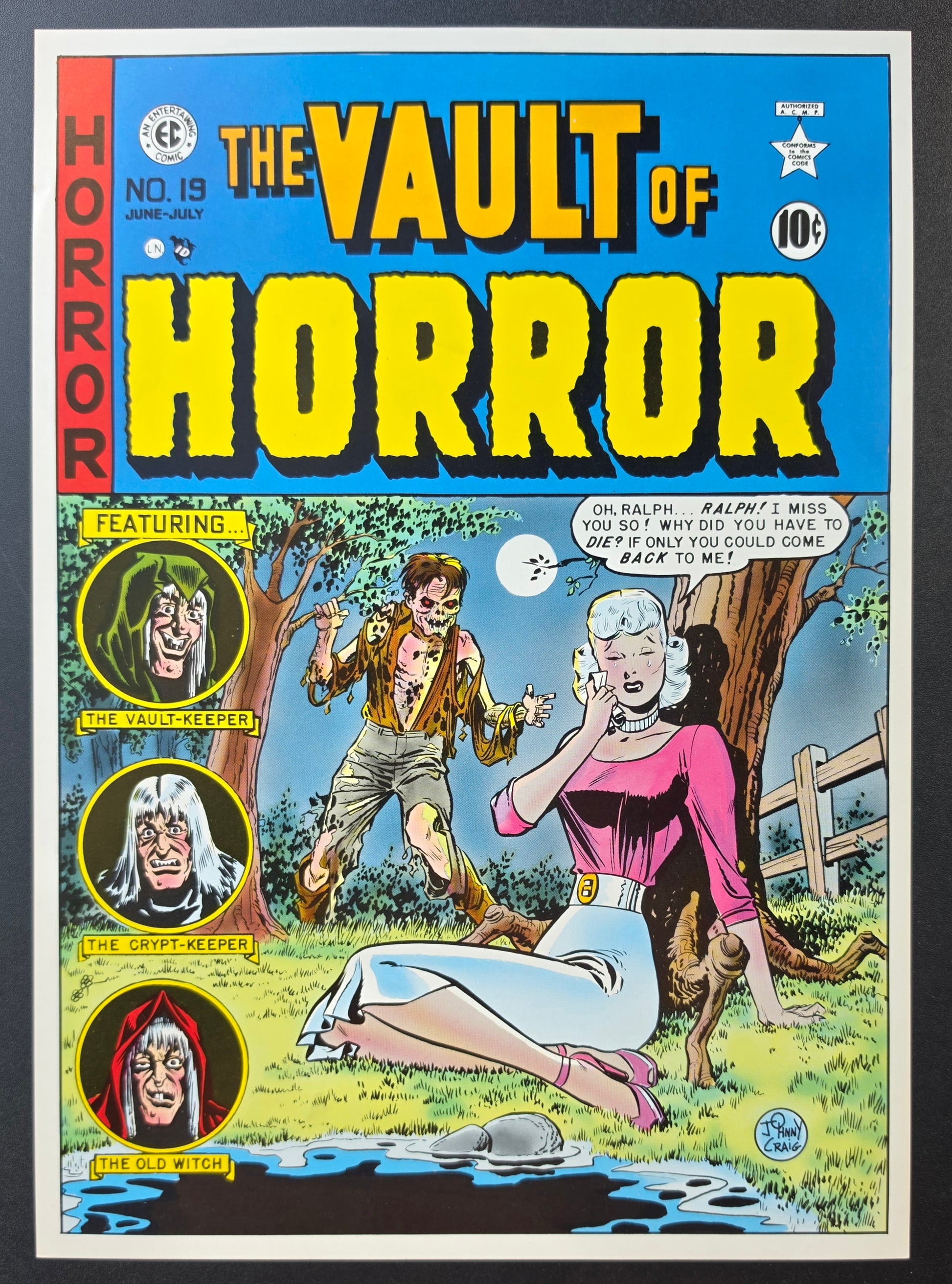 EC COMICS VAULT OF HORROR #19 PRINT EC Comics EC Comics