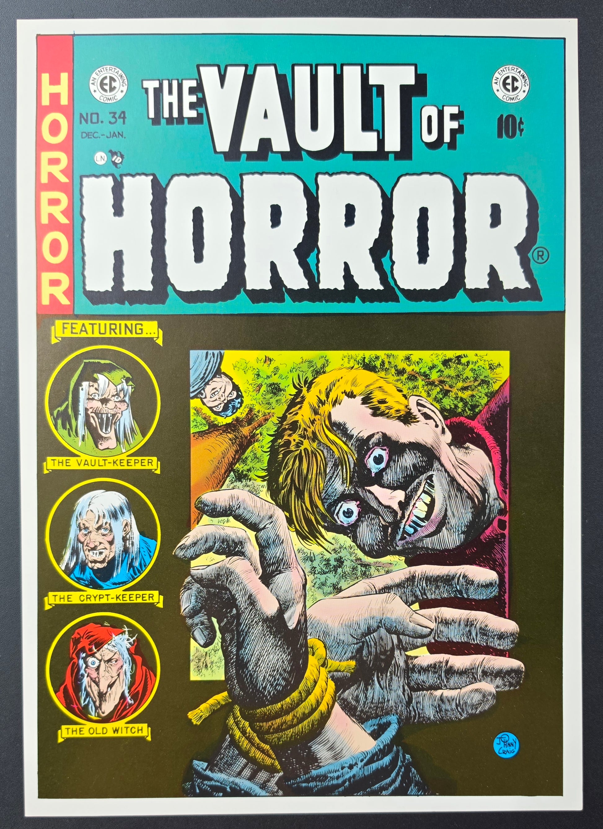 EC COMICS VAULT OF HORROR #34 PRINT EC Comics EC Comics
