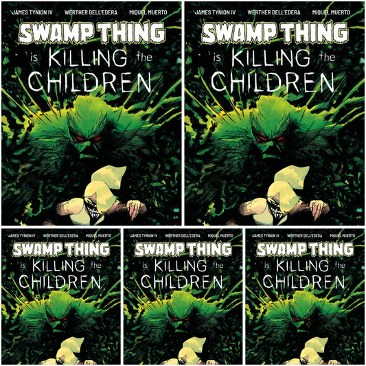 12/02/2026 Swamp Thing is Killing the Children #1 A Main (Dressed, Dell'Edera) SET OF 5