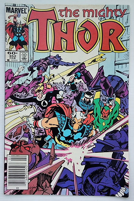 THOR #352 NEWSSTAND 1985 Thor MARVEL COMICS