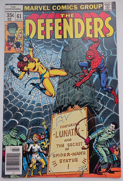 DEFENDERS #61 1978 Defenders MARVEL COMICS