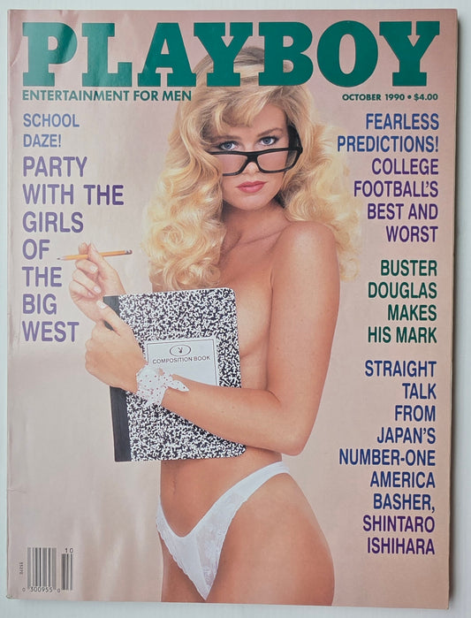 1990 PLAYBOY MAGAZINE OCTOBER Playboy PLAYBOY