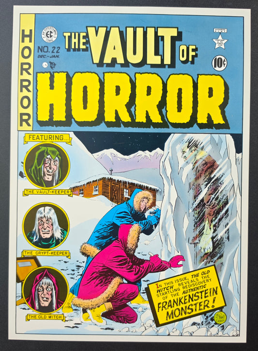 EC COMICS VAULT OF HORROR #22 PRINT EC Comics EC Comics