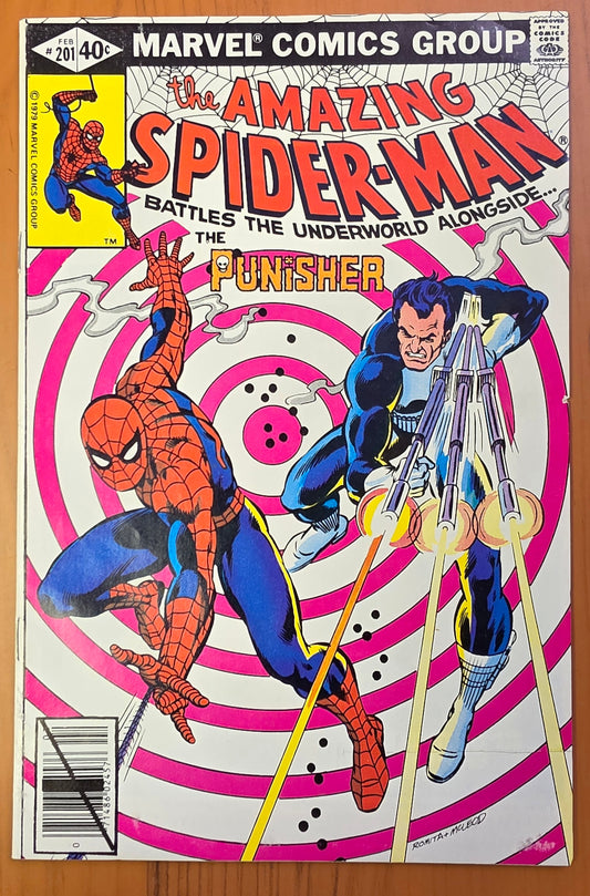 AMAZING SPIDER-MAN #201 PUNISHER 1980 Amazing Spider-Man MARVEL