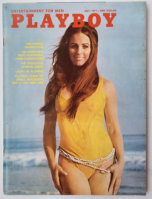 PLAYBOY MAGAZINE JULY 1971 Playboy PLAYBOY