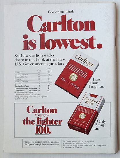 PLAYBOY MAGAZINE NOVEMBER 1977 Playboy PLAYBOY